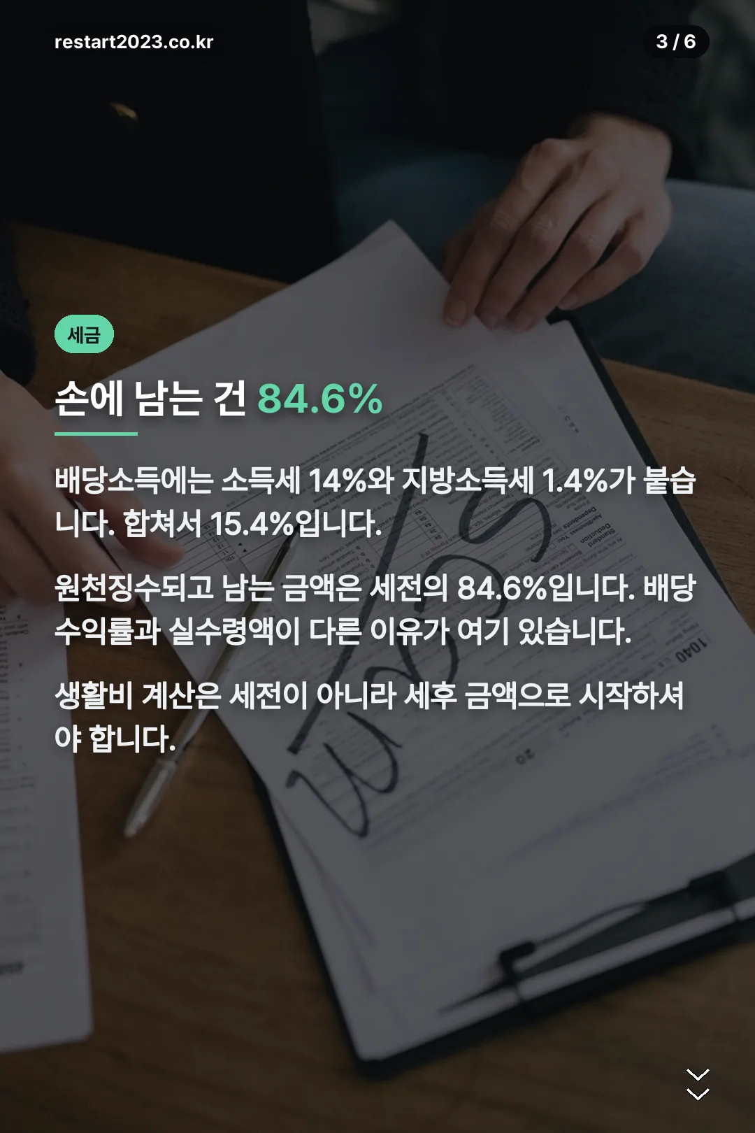 배당소득세 15.4%
