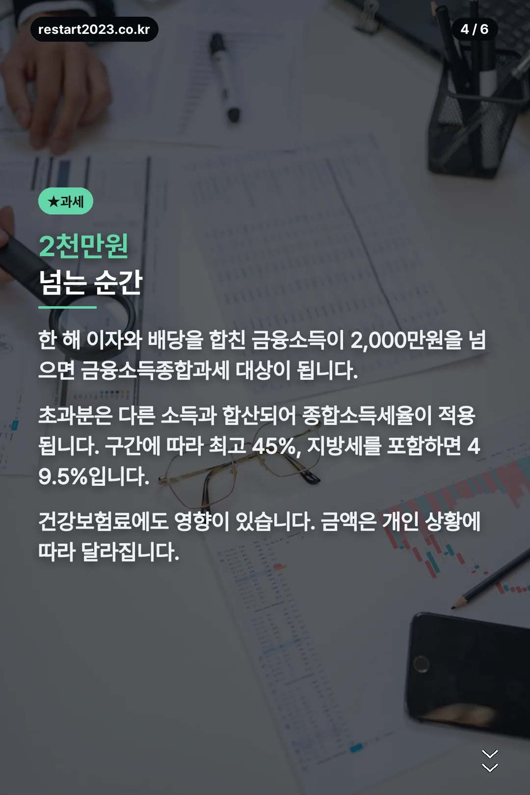 금융소득종합과세 기준