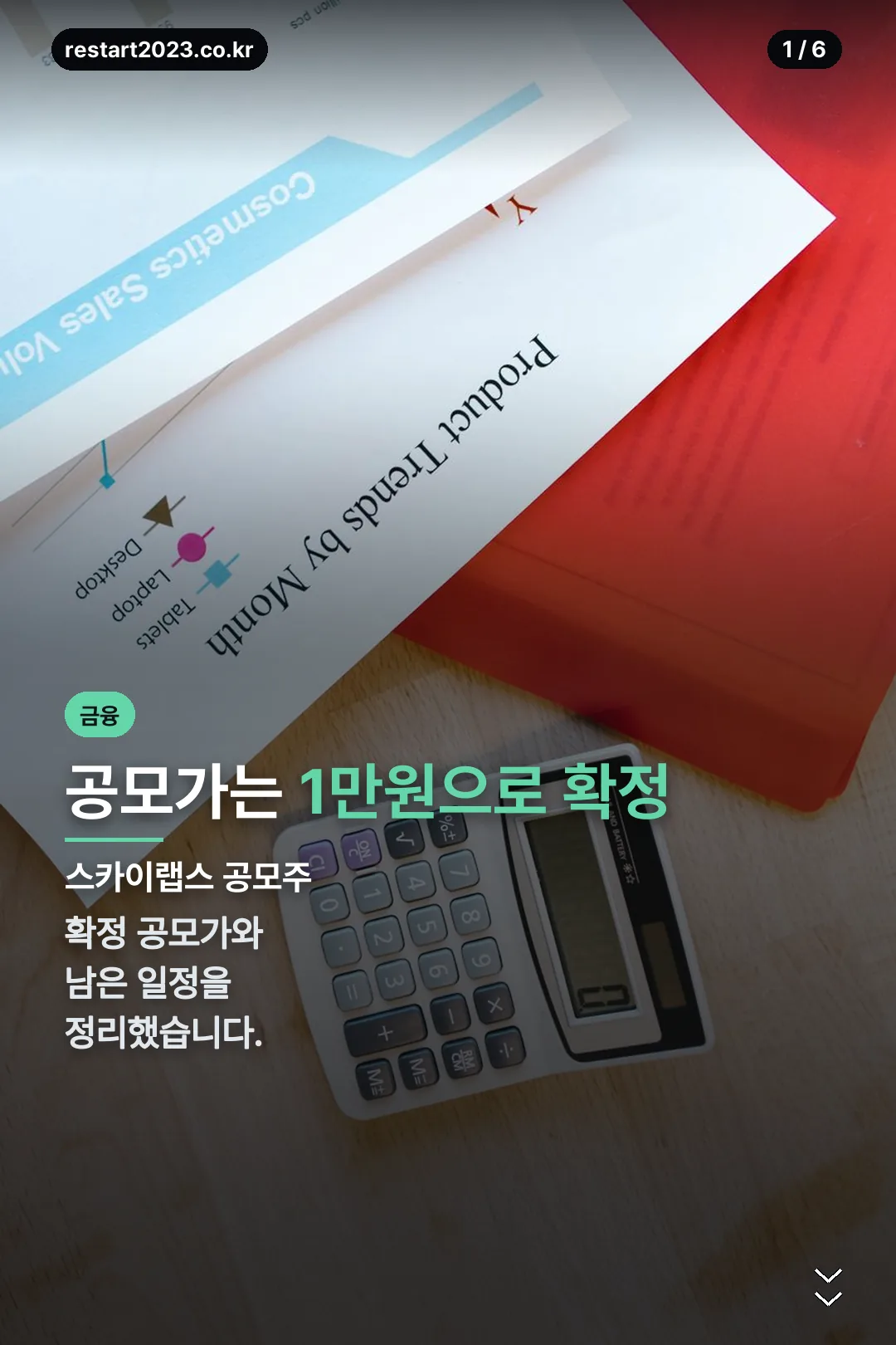 스카이랩스 공모주 표지